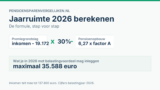 Jaarruimte berekenen 2026: hoeveel mag je inleggen?